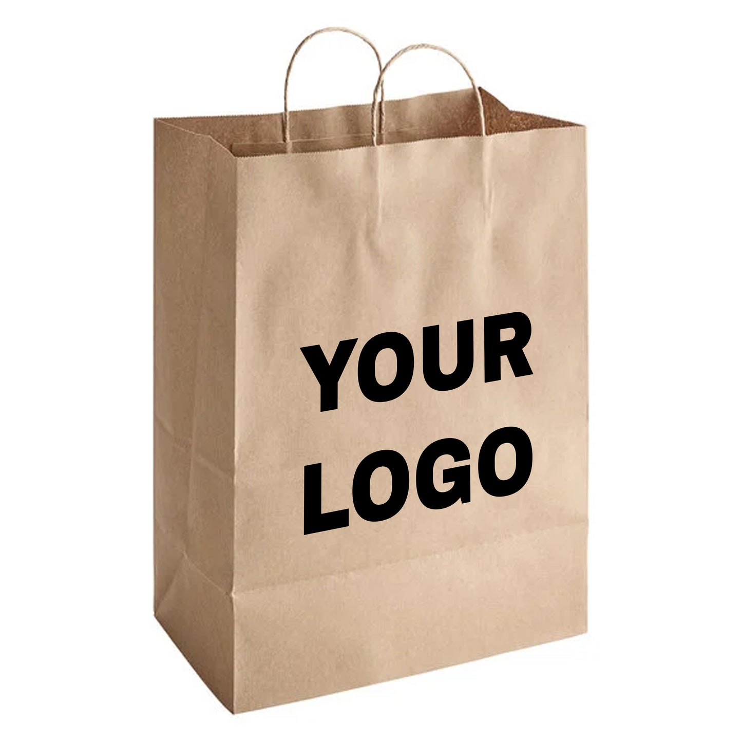 Custom Kraft Paper Bag With Handles