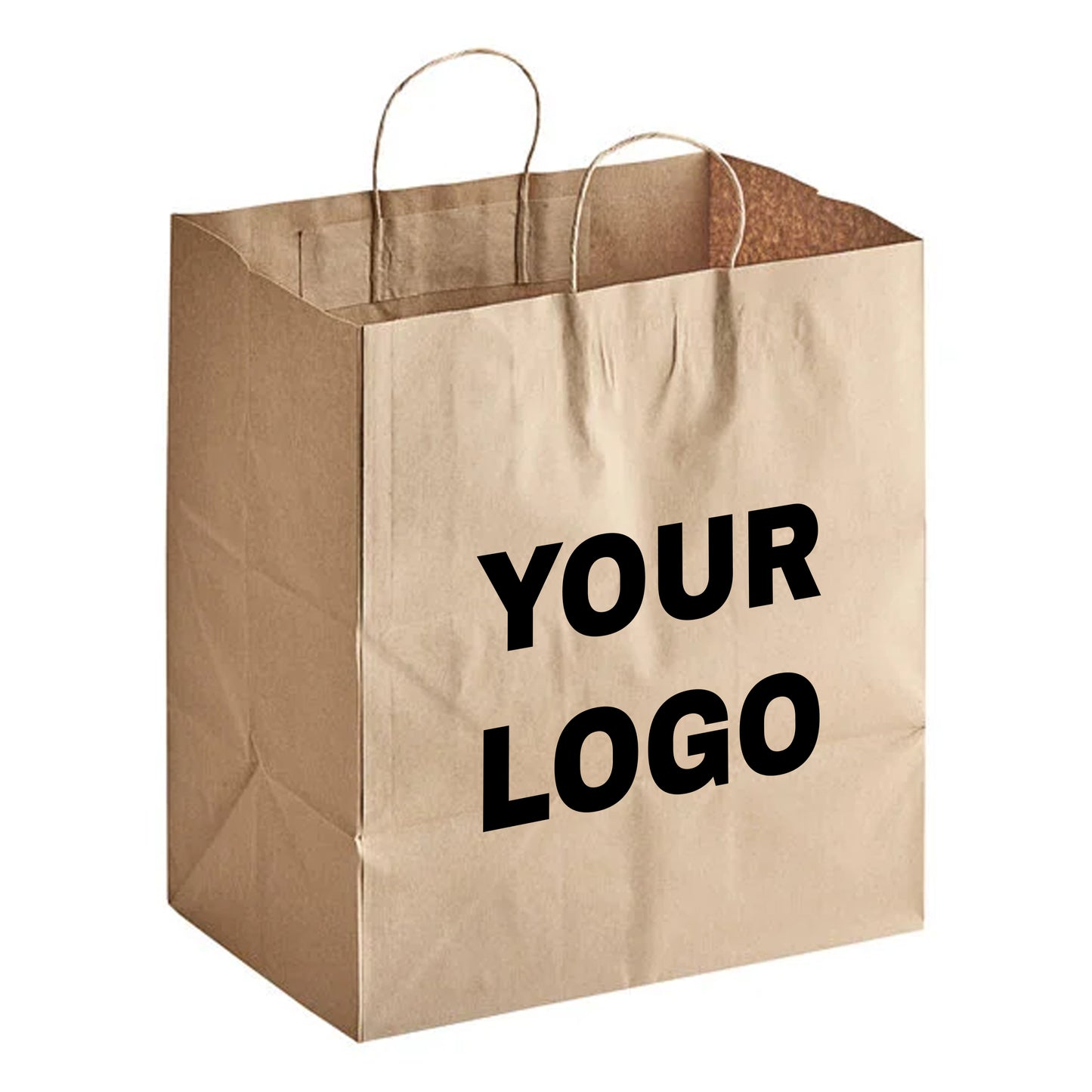 Custom Kraft Paper Bag With Handles