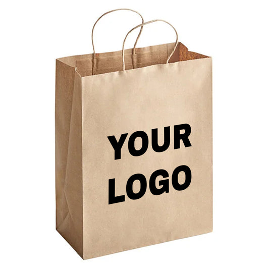 Custom Kraft Paper Bag With Handles